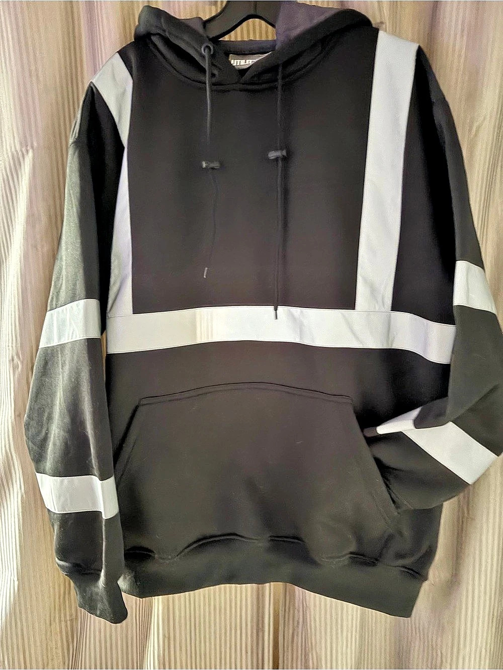 Utility Pro Enhanced Visibility Black Soft Shell Hoodie